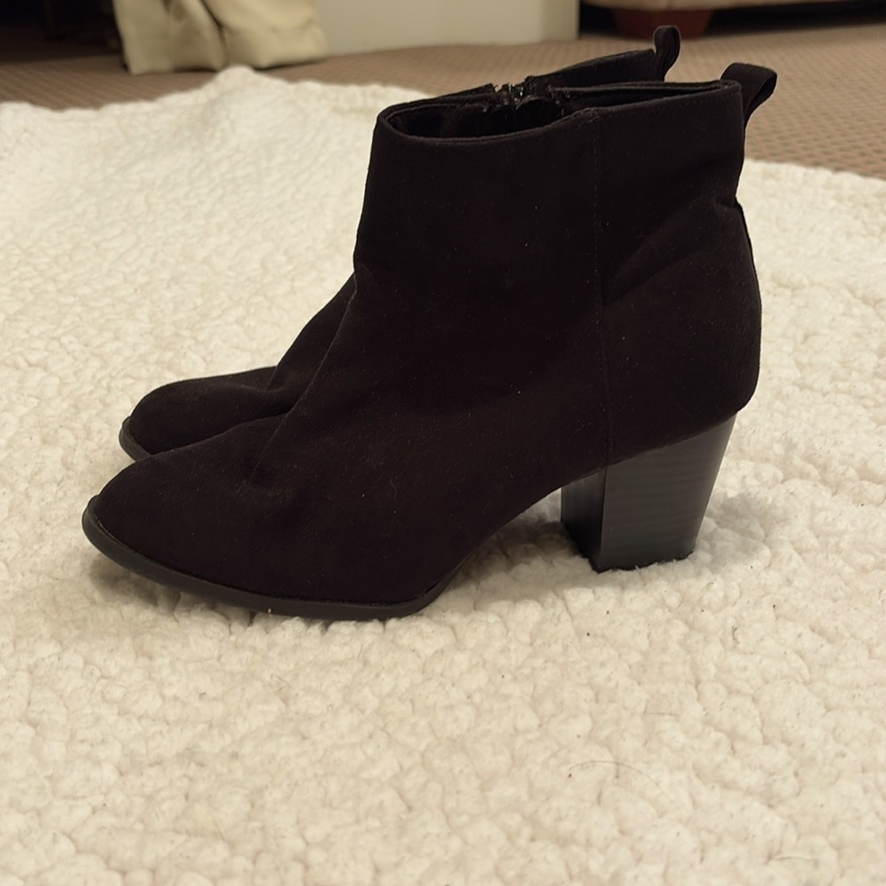 Black booties